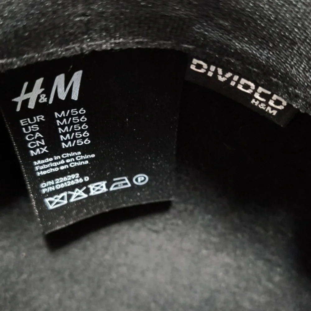 H&M Pure Wool Hat NWT BLACK 100% WOOL - Picture 5 of 8